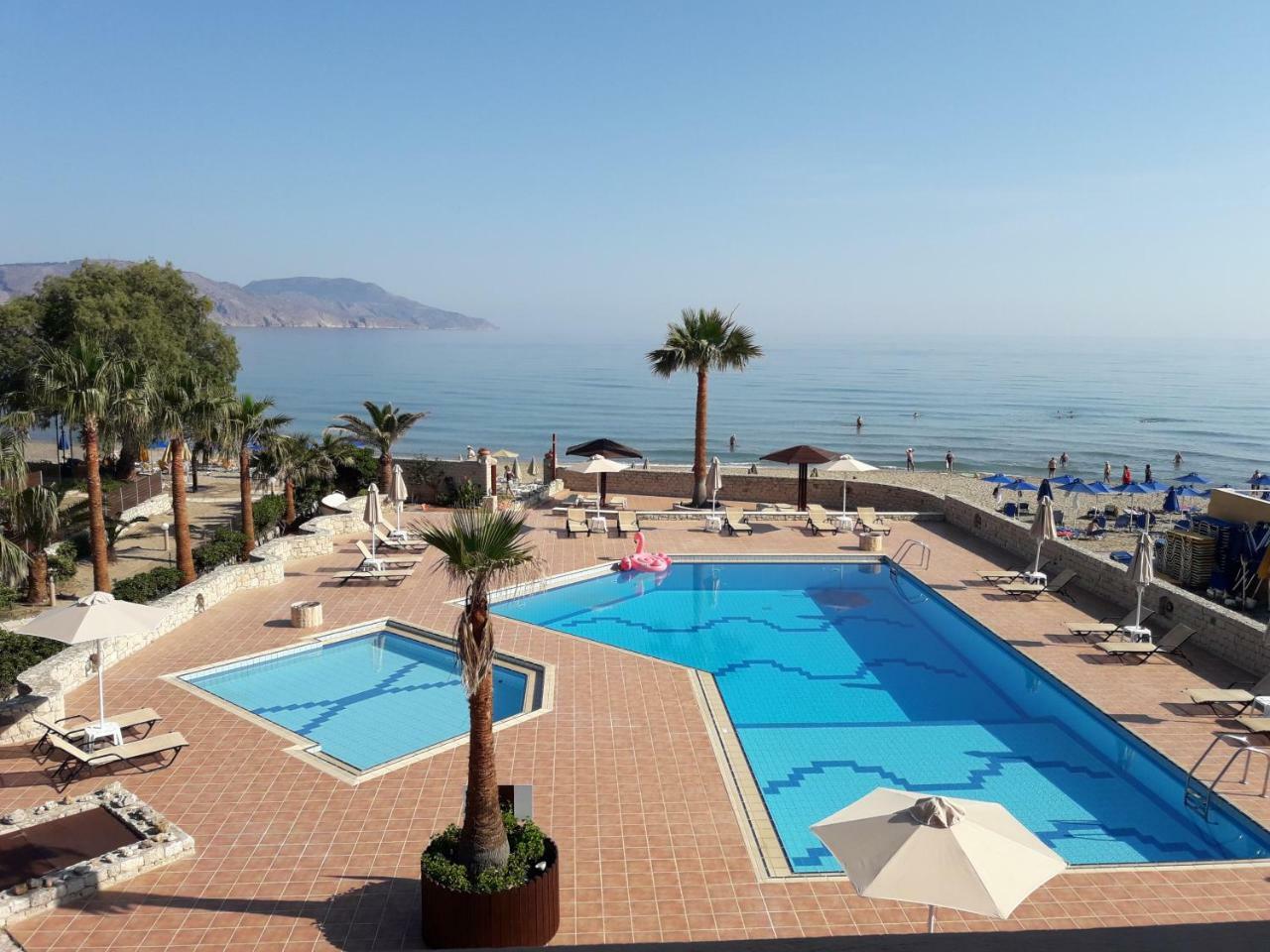 Aquamar Beach Kournás Exterior photo