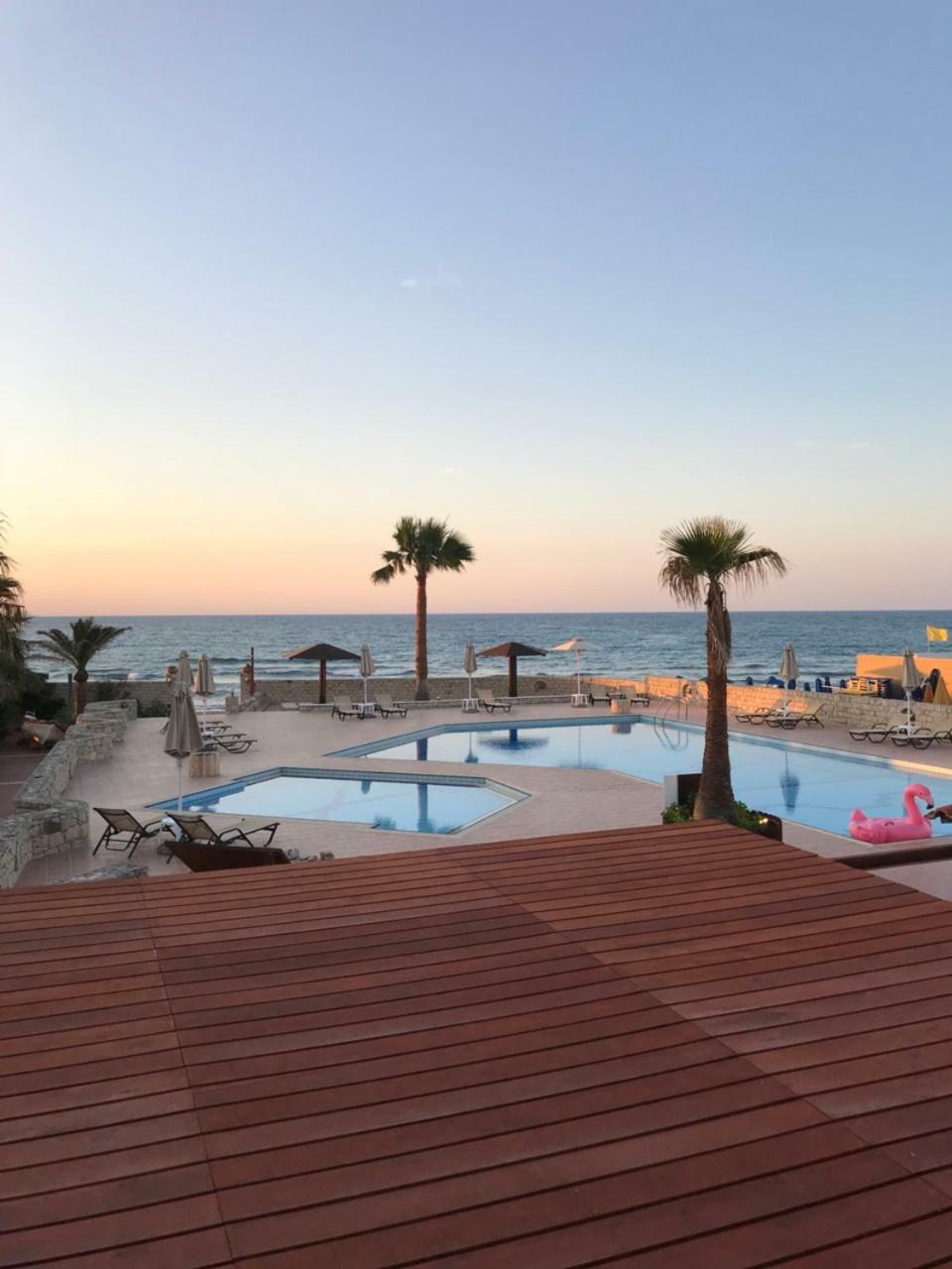 Aquamar Beach Kournás Exterior photo